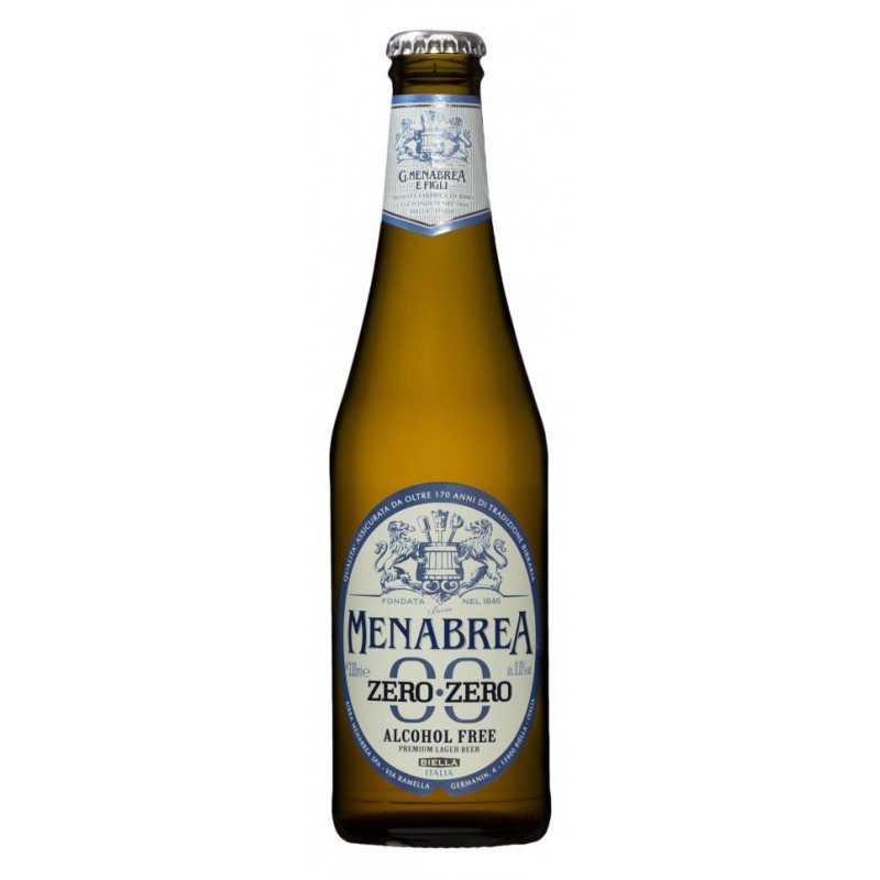 BIERE MENABREA  ZERO ZERO 0% alcool