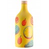 BOUTEILLE CERAMIQUE HUILE D'OLIVE - FRUITS MEDITERRANEES