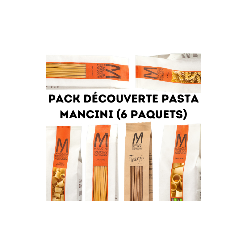 Pack découverte Pasta Mancini