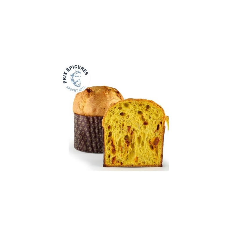 PANETTONE SALÉ - PESTO ET TOMATES CONFITES - par LUIGI BIASETTO Médaille Argent Épicures 2026