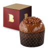 PANETTONE NOISETTES & GIANDUJA AVEC COUVERTURE CHOCOLAT